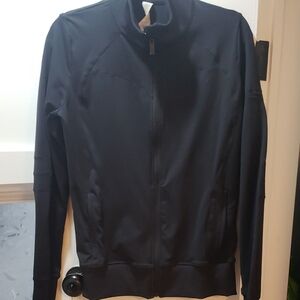 alo Yoga Black Zip-Up Jacket